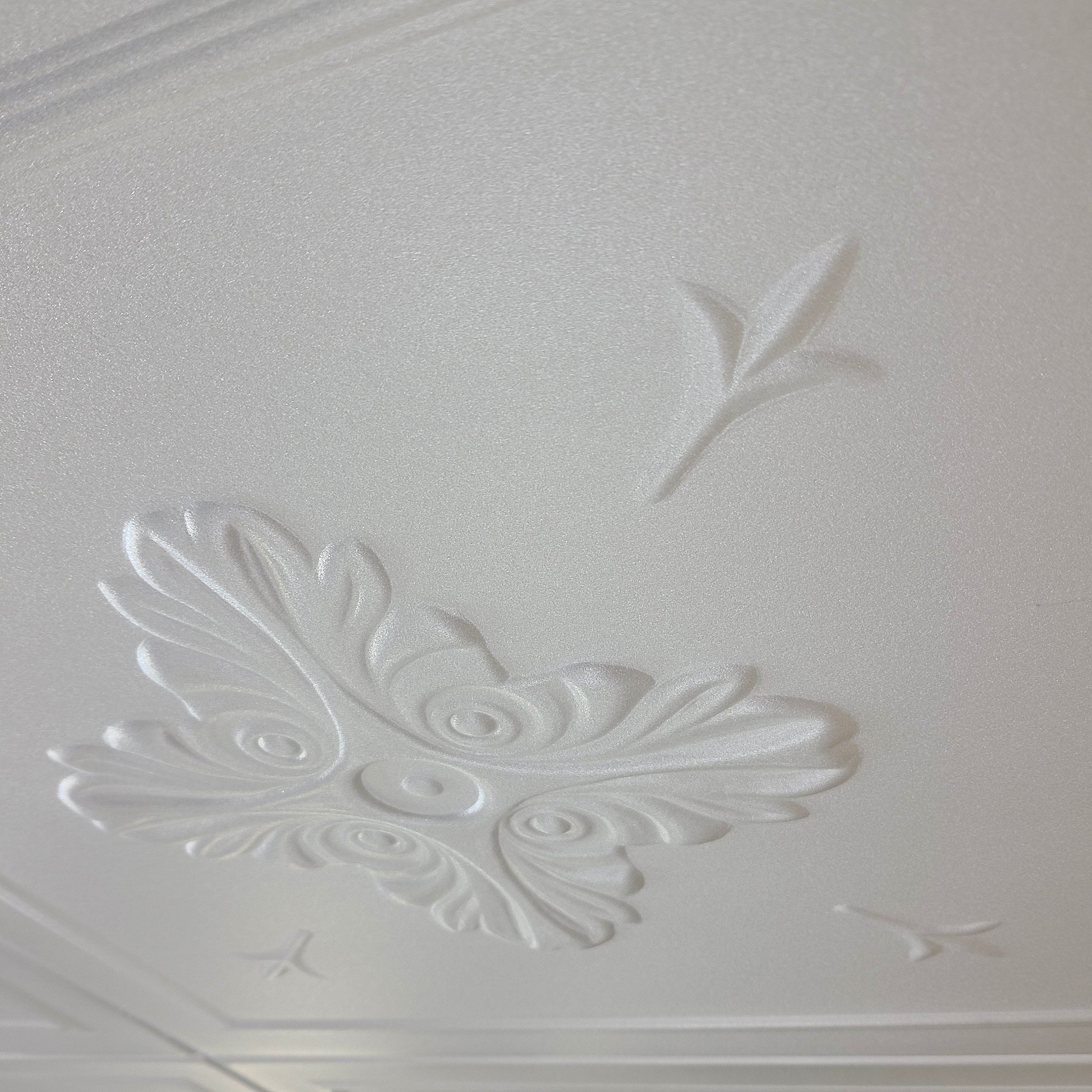 STYRO PRO Styrofoam Ceiling Tiles in Floral Design picture
