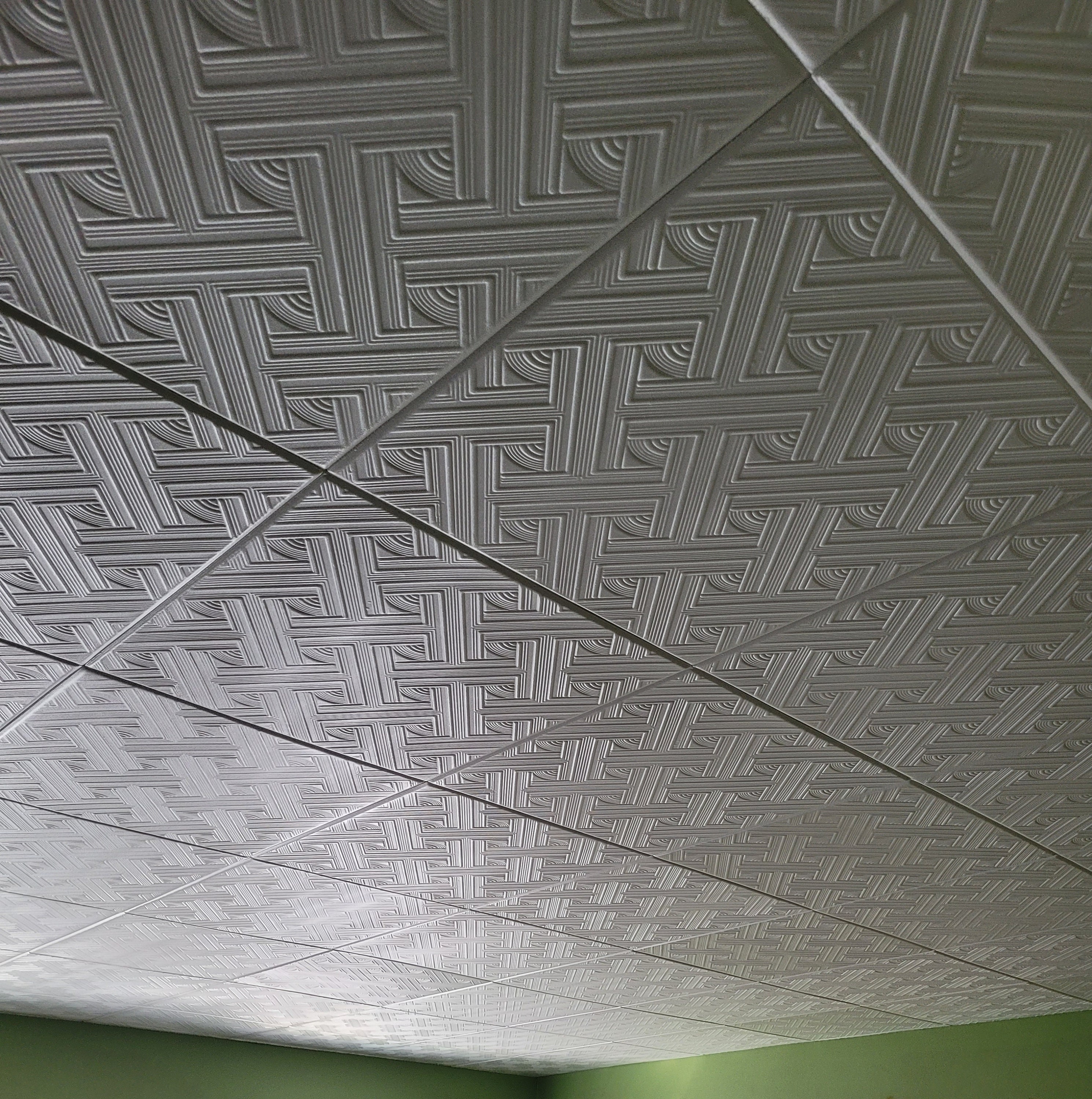 STYRO PRO Polystyrene Ceiling Tiles Glue up Over Popcorn Etsy