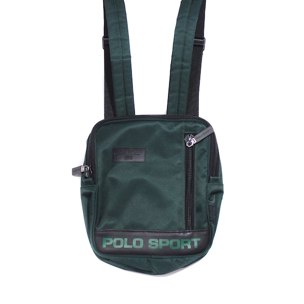 Polo Sport Ralph Lauren 90S Big Logo Mini sac à dos vintage