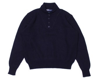 Polo Ralph Lauren Vintage 90S Wool Cashmere Heavy Knit