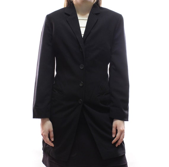 Jil Sander+ 90S Wool Light Coat Vintage Made in West Germany Jil Sander+ 90S Wool Light Coat Vintage Made in West Germany