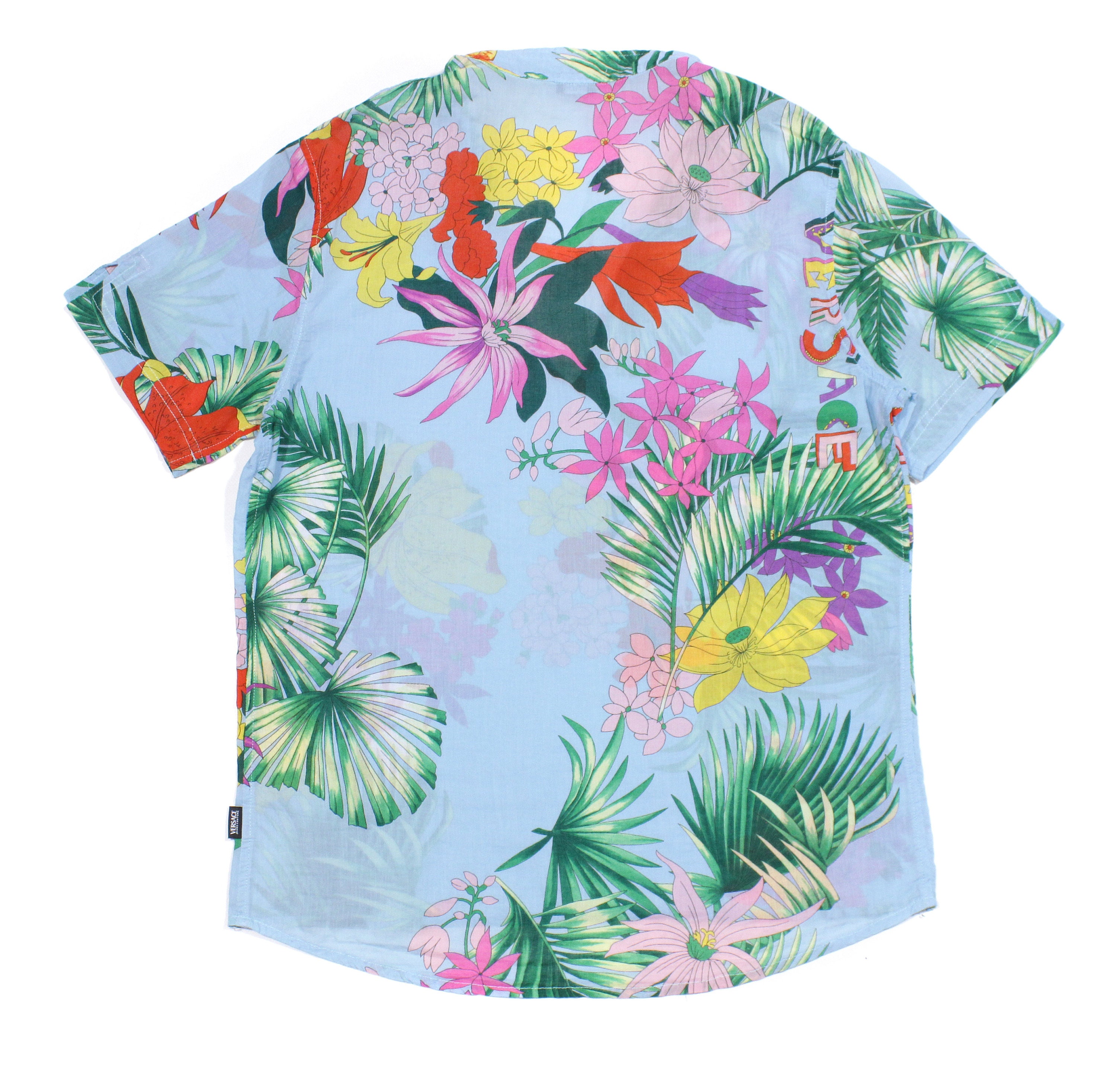 Versace Hawaii All Over Printed Light Shirt Vintage 
