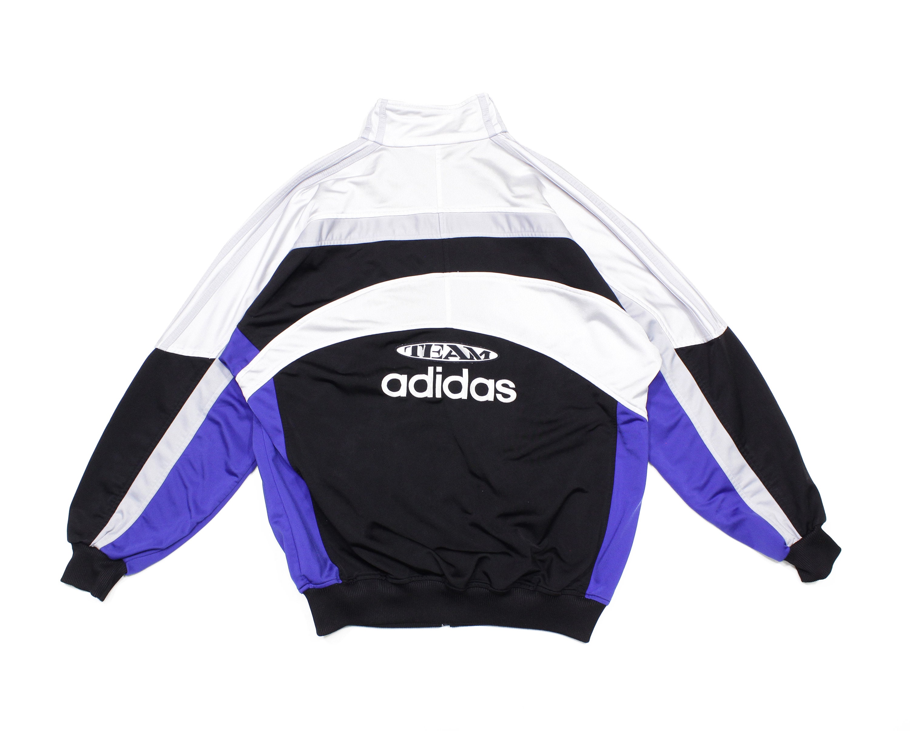 Neuropati højde omhyggelig Adidas Vintage 90S Team Big Logo Sport Jacket - Etsy Israel