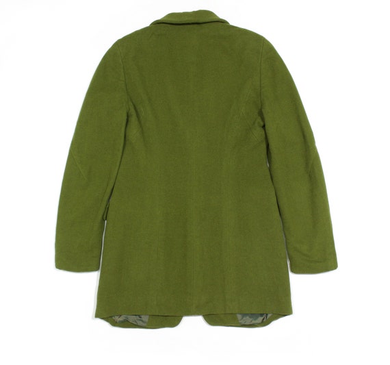 Jil Sander+ 90S Wool Green Short Coat Vintage - image 3