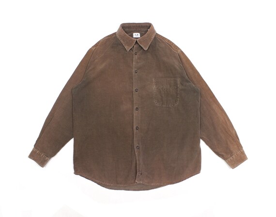 C.P. Company A/W 2001 Sun Faded Corduroy Shirt Vin