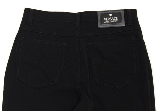 Versace Vintage Medusa Buttons Nylon Pants 44 Size - image 5