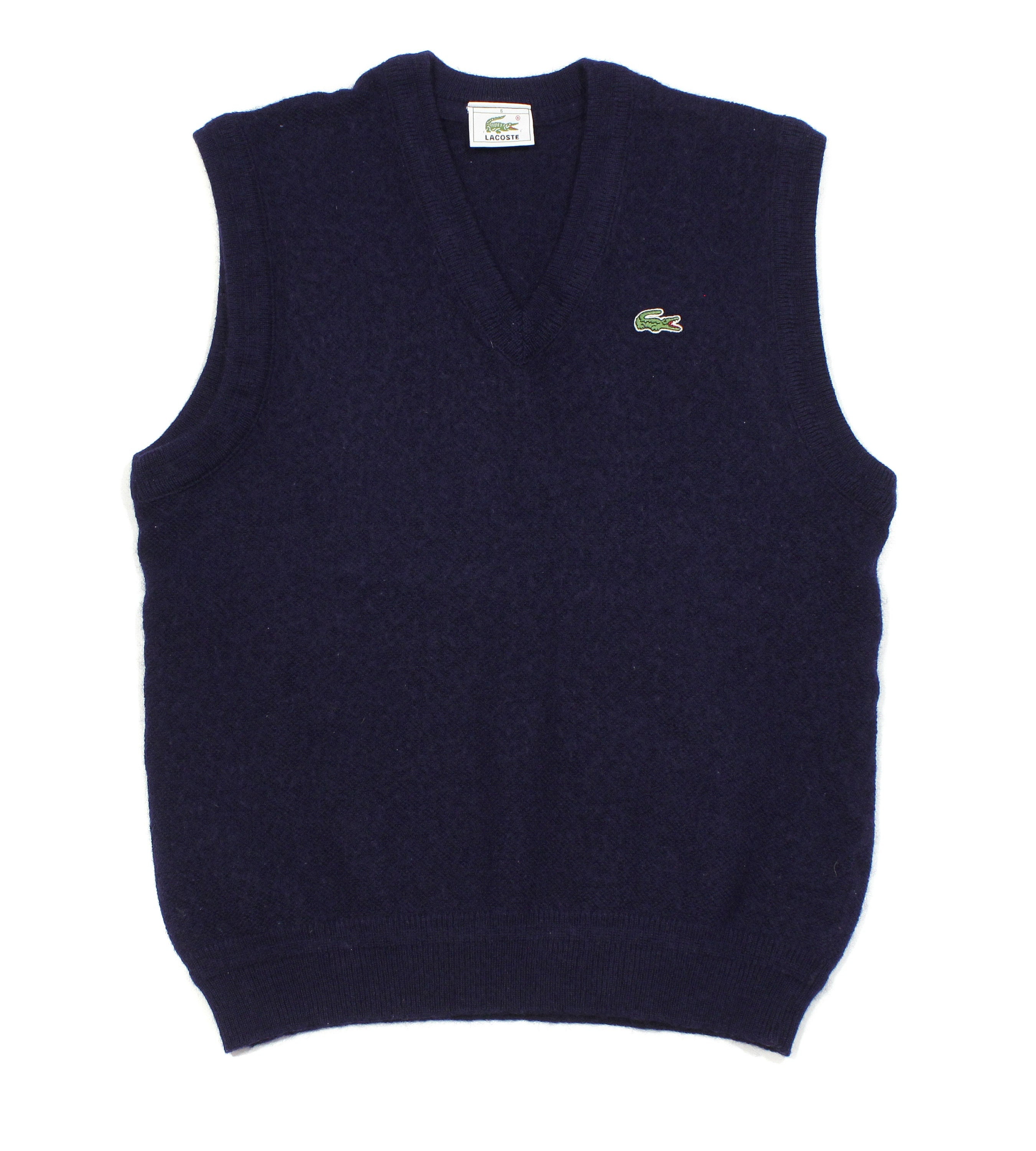 Lacoste Sweater Vest - Etsy