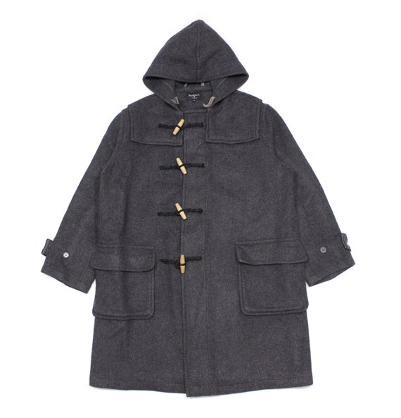Margaret Howell 90S Wool Nylon Duffle Coat Vintage 42 Size - Etsy