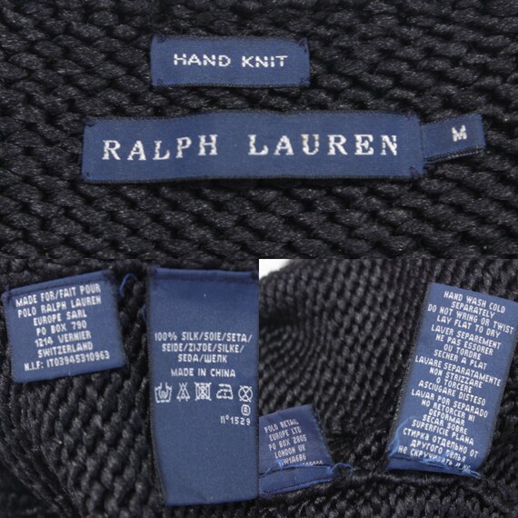 Polo Ralph Lauren 90S Damen Seide Handgestrickte Strickjacke - Etsy.de