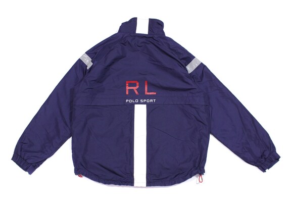 Buy Polo Sport Ralph Lauren 90S Big Logo Nylon Jacket Vintage 