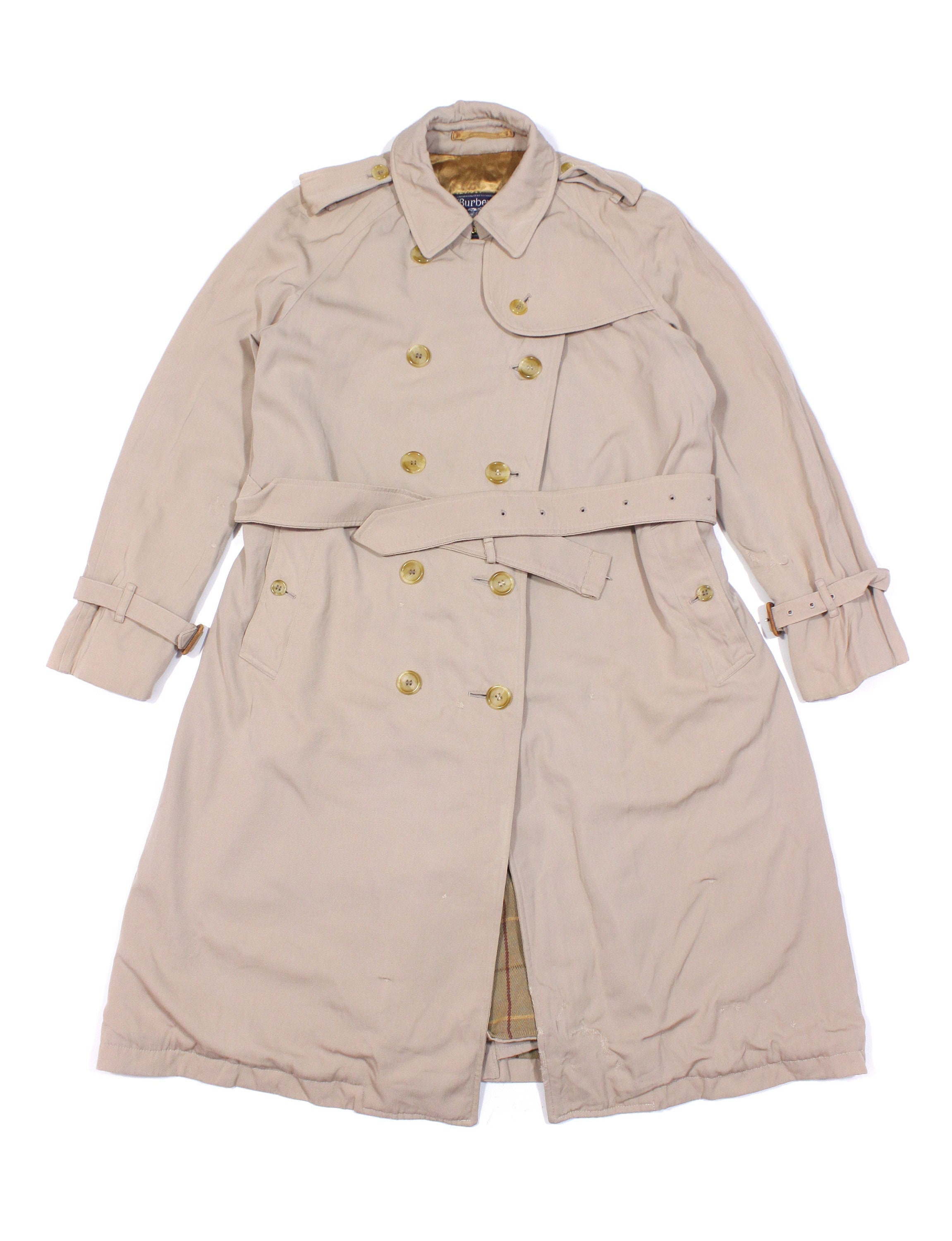 Céline Pre-Owned 1990-2000 belted trench coat - Black