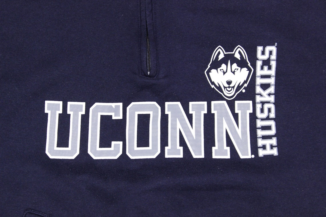 Champion Uconn Huskies Logo Sweatshirt Vintage Etsy UK