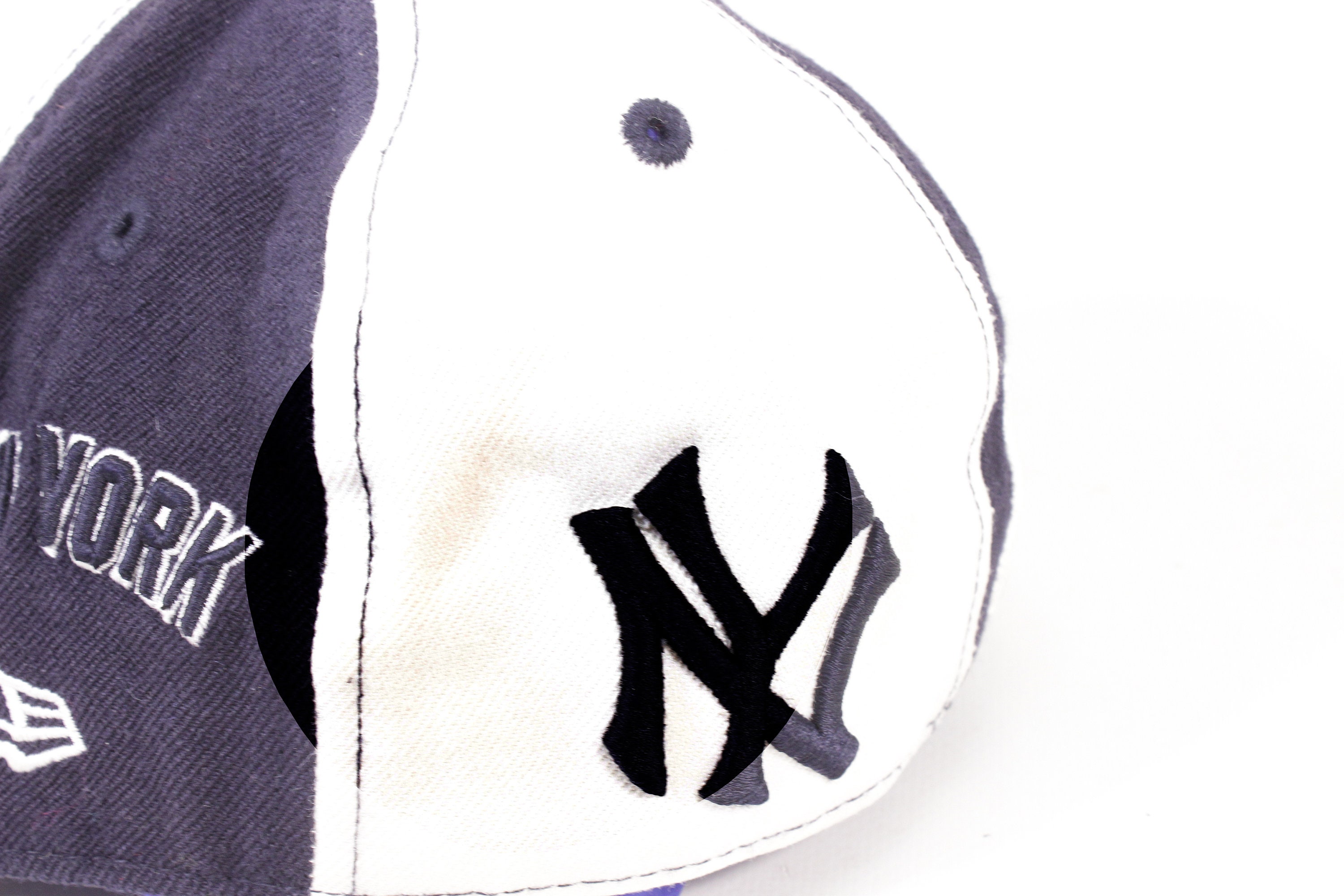 New Era NY Yankees 90S Big Logo Snapback Vintage - Etsy