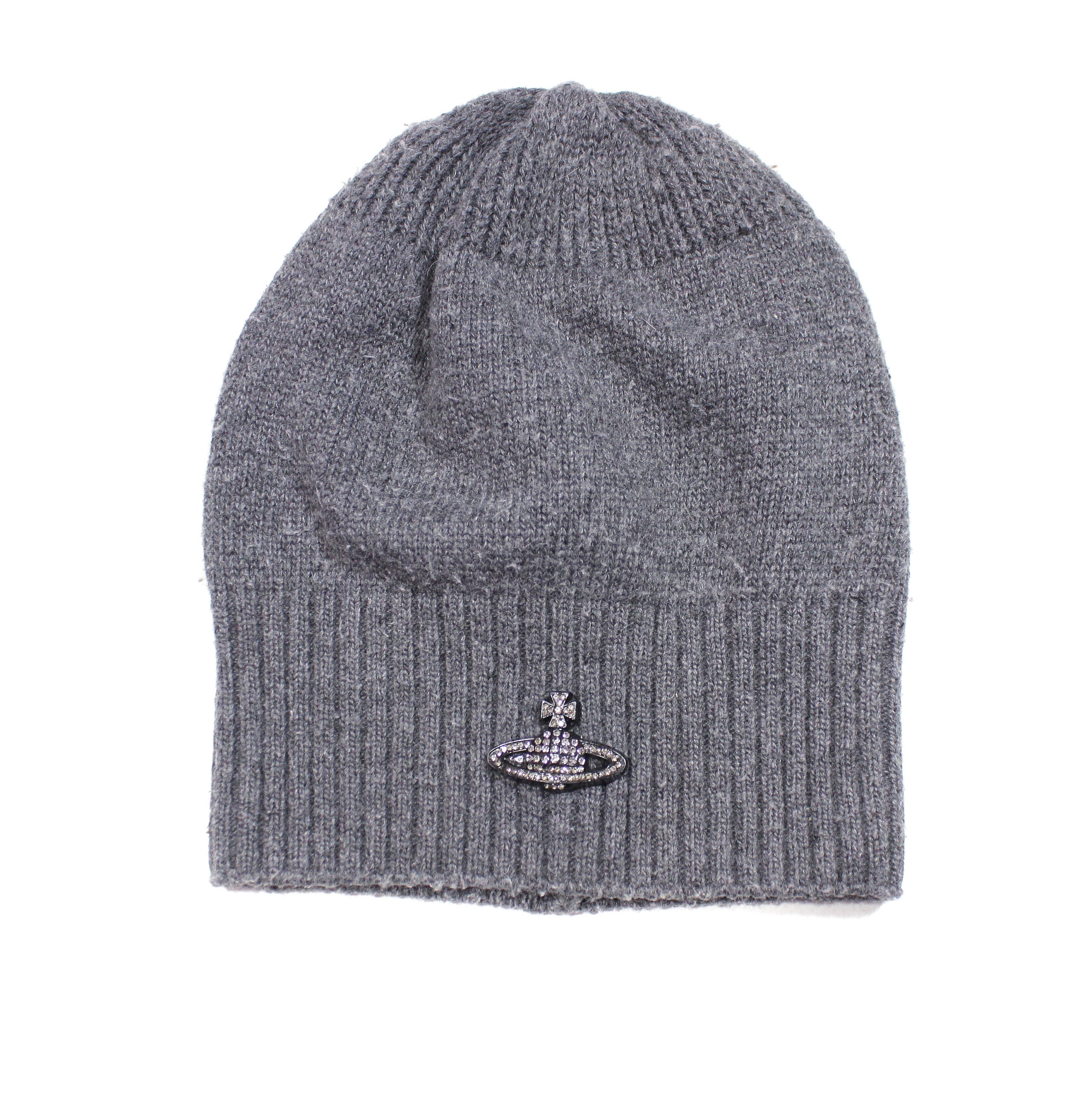 Vivienne Westwood 90S Orb Logo Wool Rabbit Hair Hat Vintage Vivienne Westwood 90S Orb Logo Wool Rabbit Hair Hat Vintage