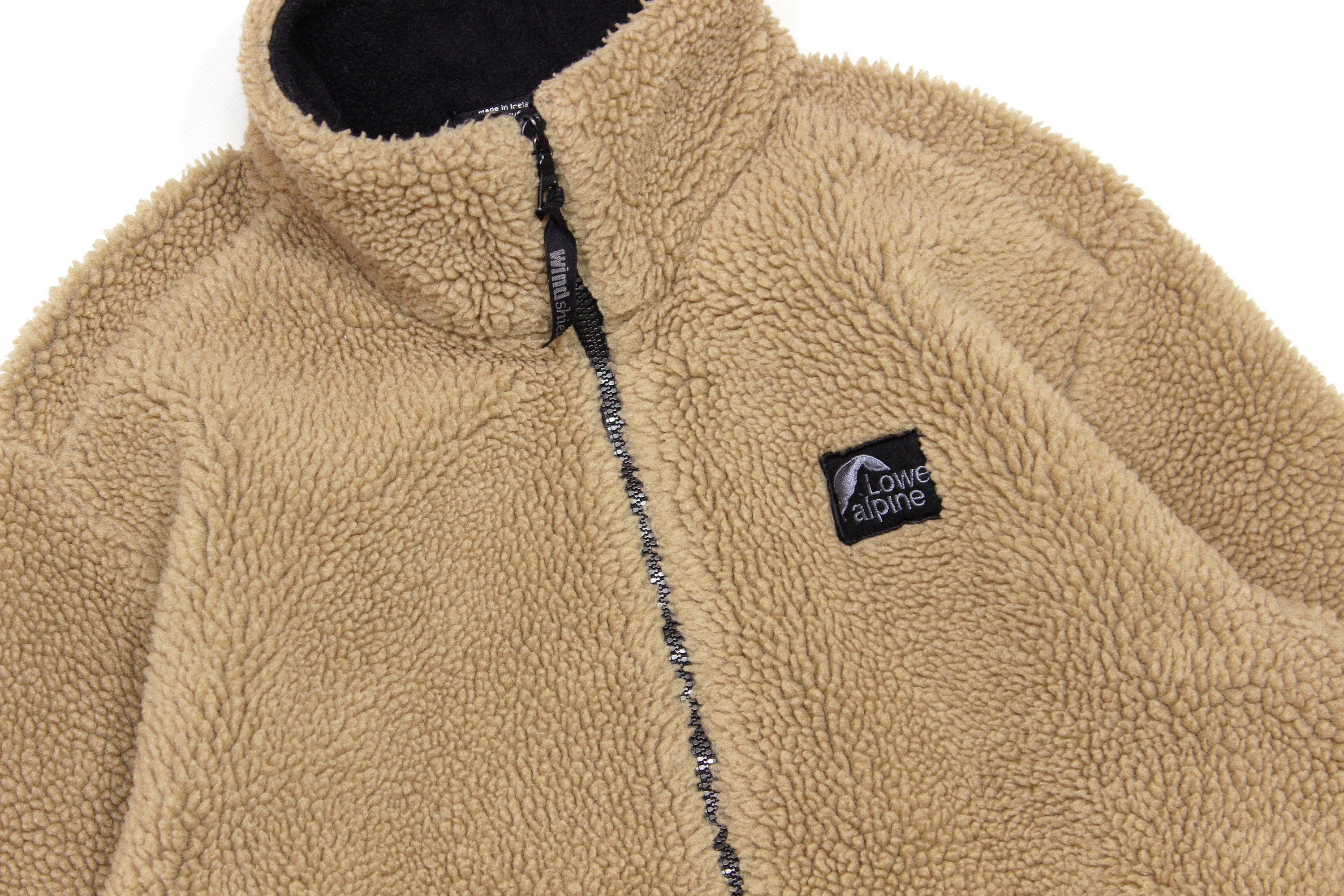 Lowe Alpine 90S Logo Deep Pile Windshield Fleece Jacket - Etsy