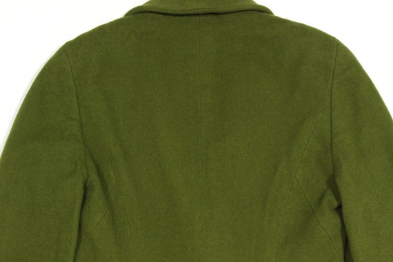 Jil Sander+ 90S Wool Green Short Coat Vintage - image 5