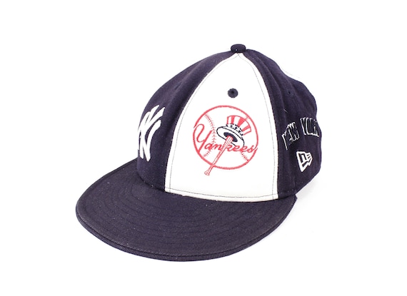 New Era NY Yankees 90S Big Logo Snapback Vintage - Etsy