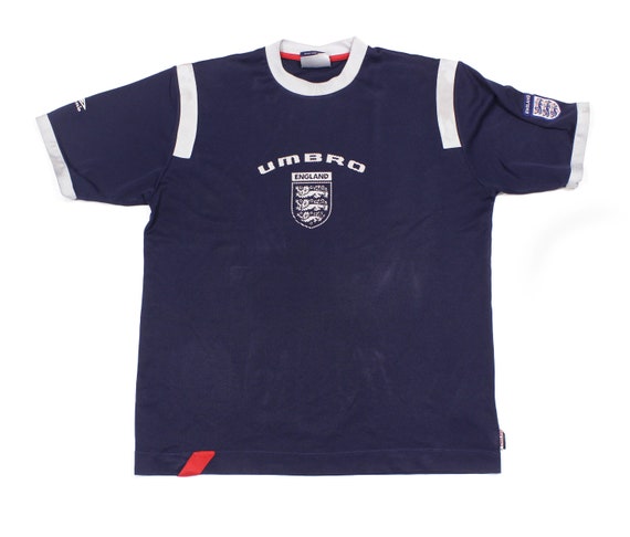Umbro 90S England Logo Sport T shirt Vintage Etsy