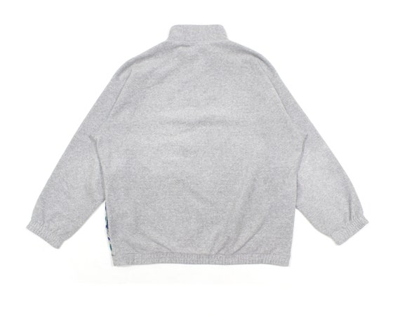 Fila 90S Magic Line Star Pattern Fleece Jacket Vi… - image 2