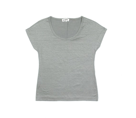 Jil Sander + 90S Vintage Linen T-Shirt