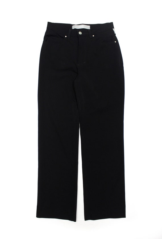 Versace Vintage Medusa Buttons Nylon Pants 44 Size