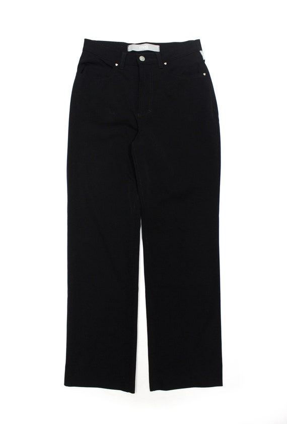 Versace Vintage Medusa Buttons Nylon Pants 44 Size - image 1