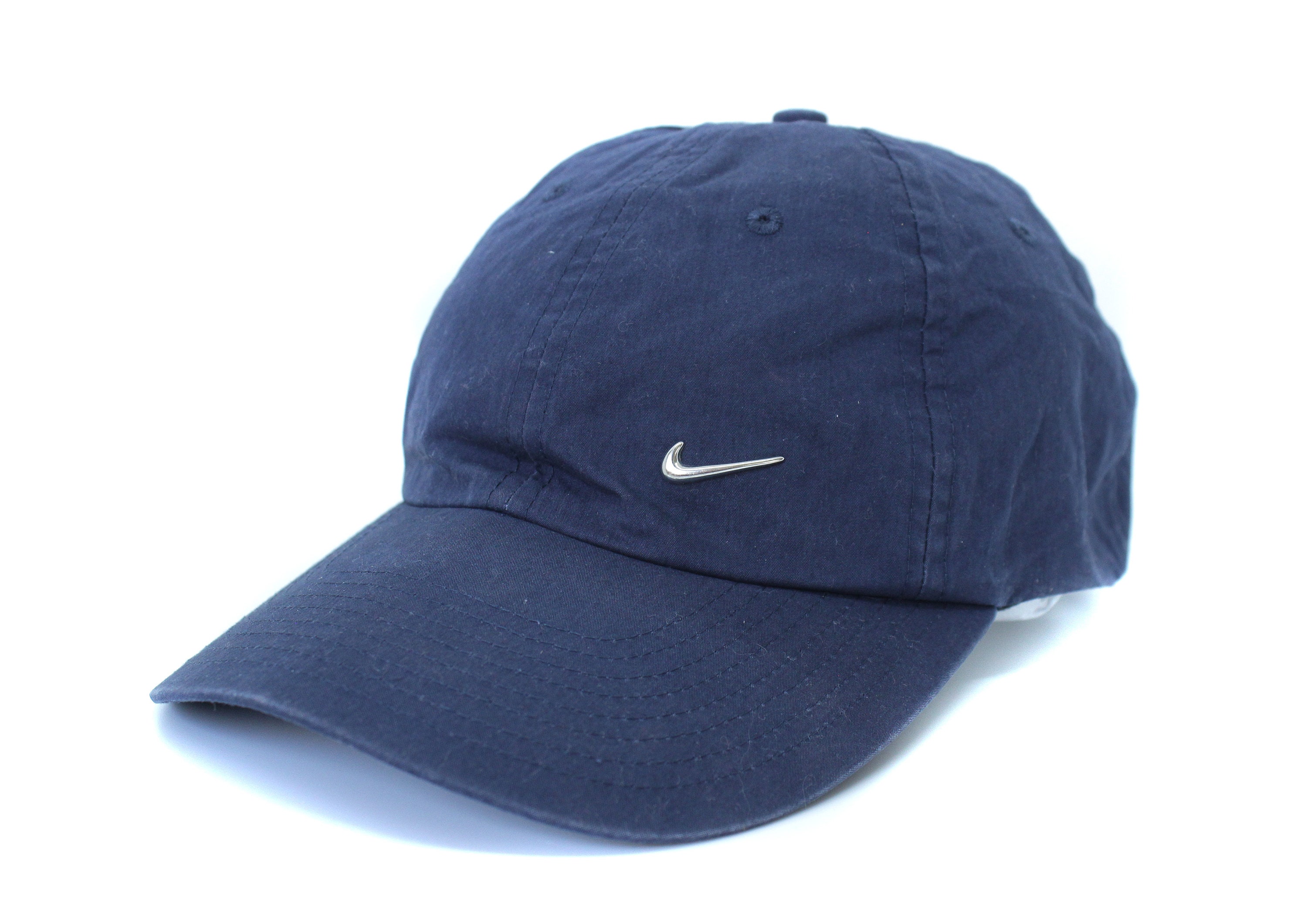 Nike Vintage 90S Swoosh Metal Logo Cap