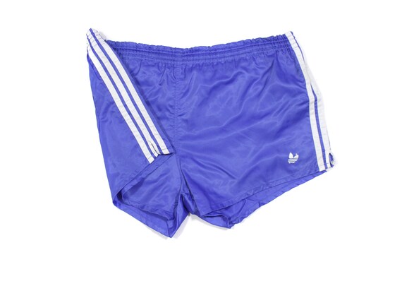 Adidas Vintage 90S Logo Iconic Nylon Swim Shorts Hong Kong Etsy