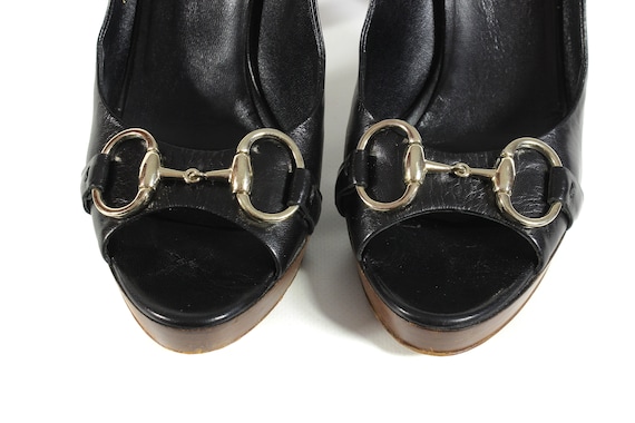 Gucci 90S Tom Ford Era Horsebit Heels Vintage - image 7