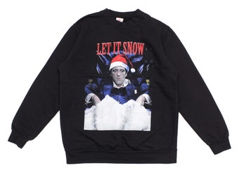 Let it snow deals scarface christmas sweater