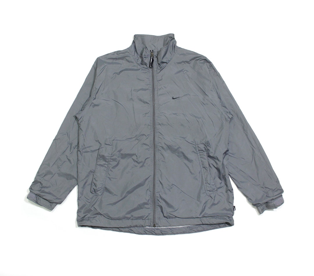 Nike Vintage 90S Swoosh Logo Nylon Jacket Etsy Ireland