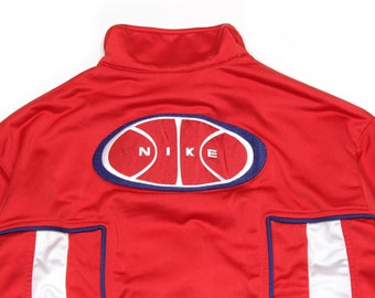 Nike Vintage 90S Swoosh Basketball Logo Jacket Nike Vintage 90S Swoosh Basketball Logo Jacket