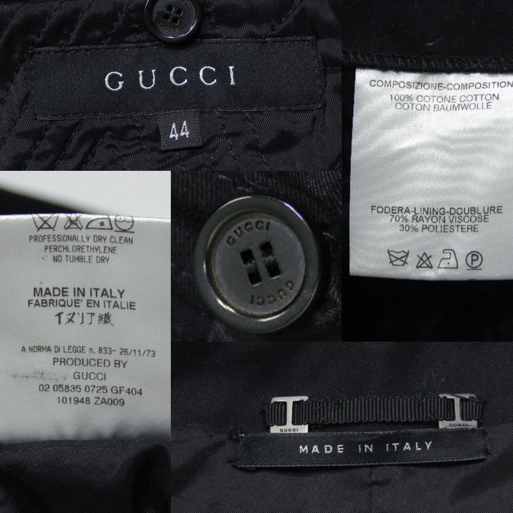 Gucci by Tom Ford Vintage Black Overcoat - Etsy