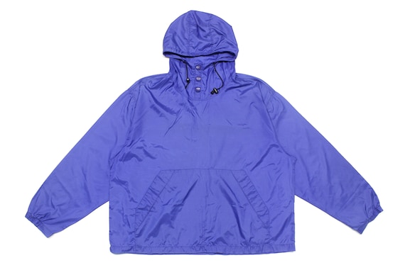 Chaps Ralph Lauren 90S Big Logo Nylon Anorak Jacket Made in Chaps Ralph Lauren 90S Big Logo Nylon Anorak Jacket Made in