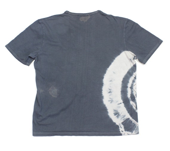 Yves Saint Laurent 90S YSL Multilogo Tie Dye T shirt Vintage