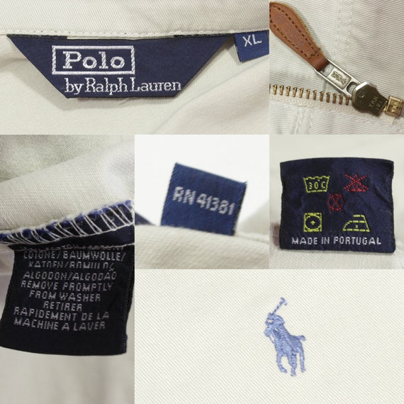Polo Ralph Lauren 90S Logo Harrington Jacket Vintage - Etsy