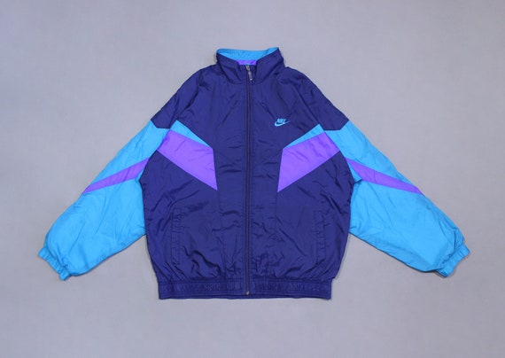 multi colored nike jacket