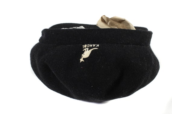 Kangol 90S Logo Beret Wool Hat Women's Vintage - image 4