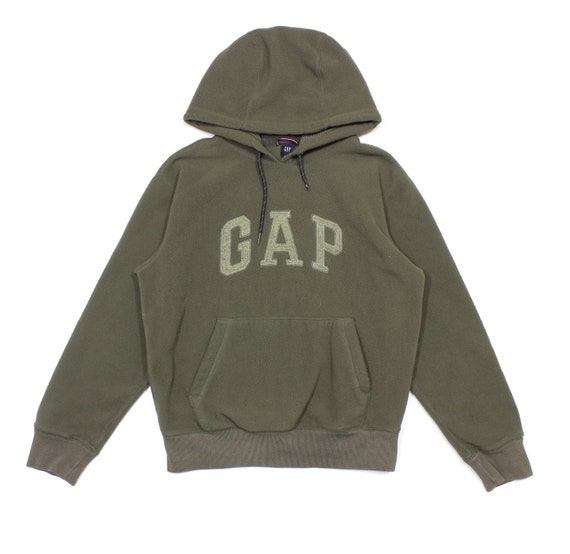 Gap Big Logo Fleece Hoodie Vintage - Etsy