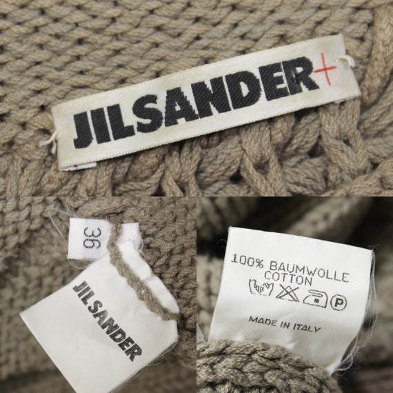 90s jil sander bonding design knit | angeloawards.com