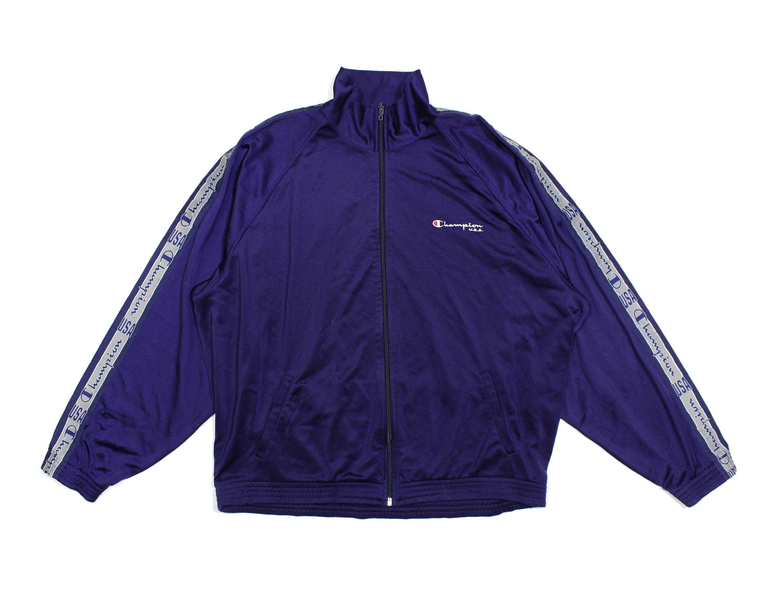 Champion 90s USA Track Logo Jacket