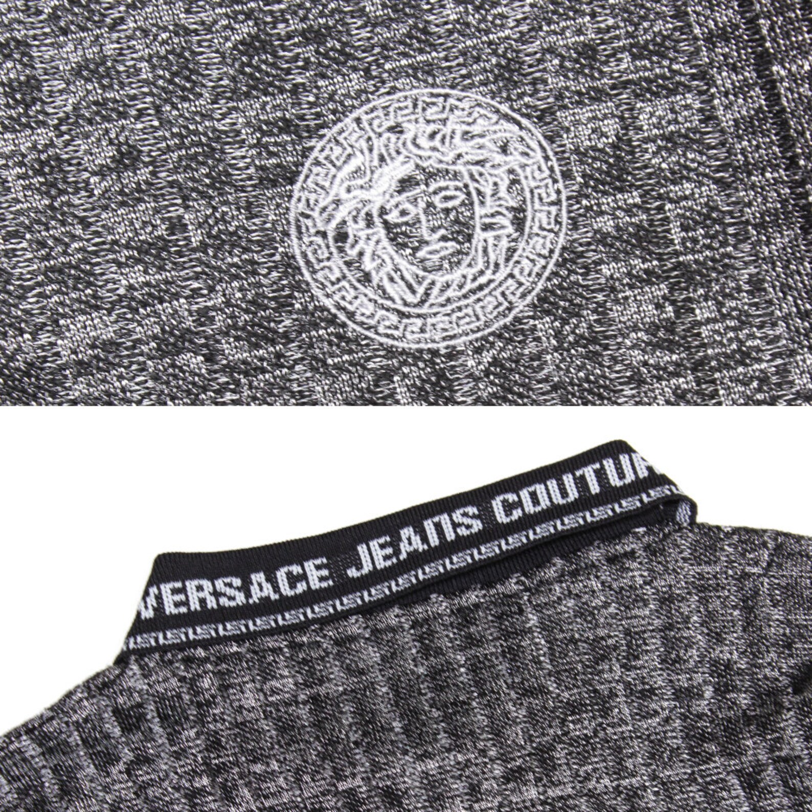 Versace 90S Medusa Logo Neck Sweater Vintage | Etsy