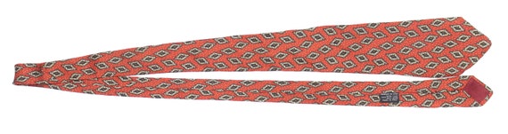 Chanel 90S Pattern Silk Tie Vintage - image 2