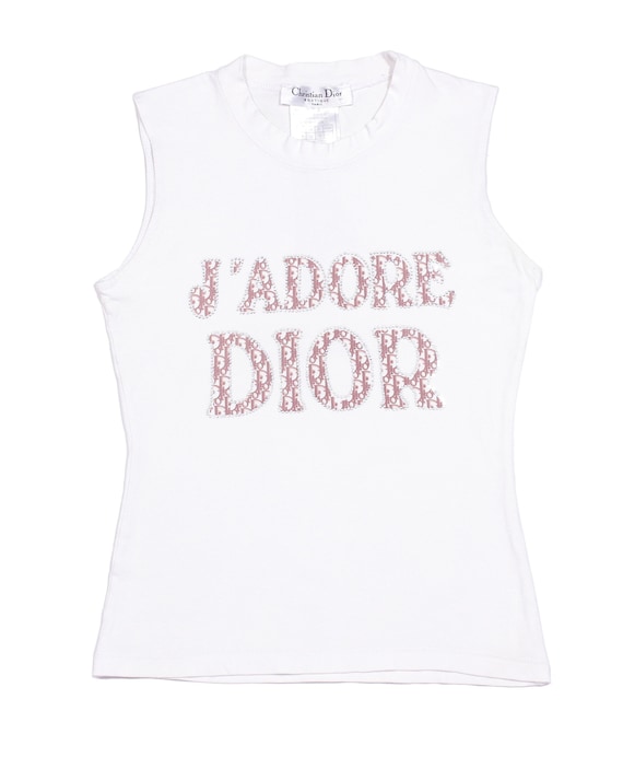 Vintage dior cheap tank top
