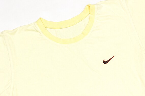 Nike 80S Swoosh Logo Twisted Fit T-Shirt Vintage - image 3