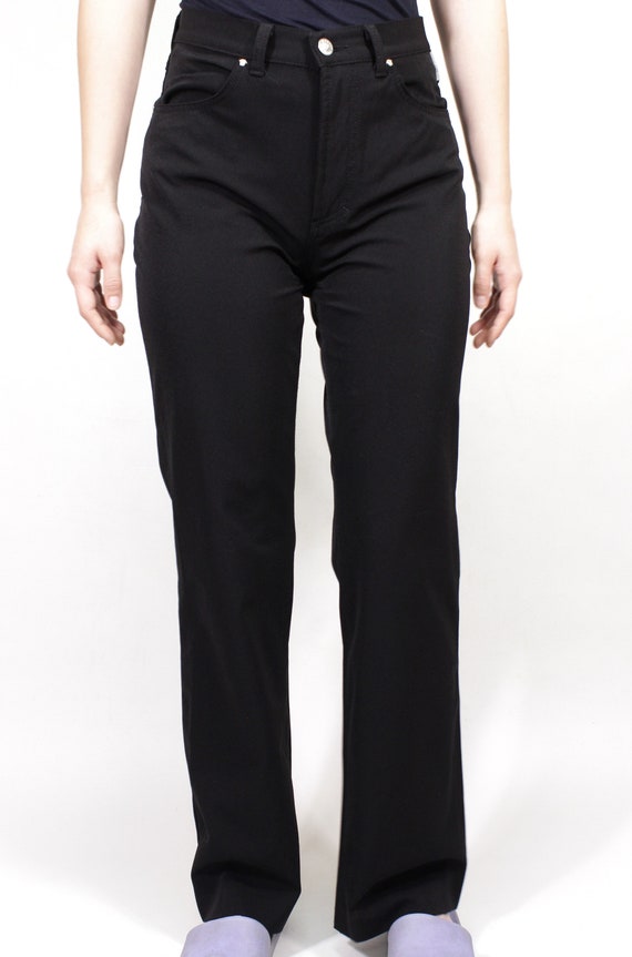 Versace Vintage Medusa Buttons Nylon Pants 44 Size - image 2