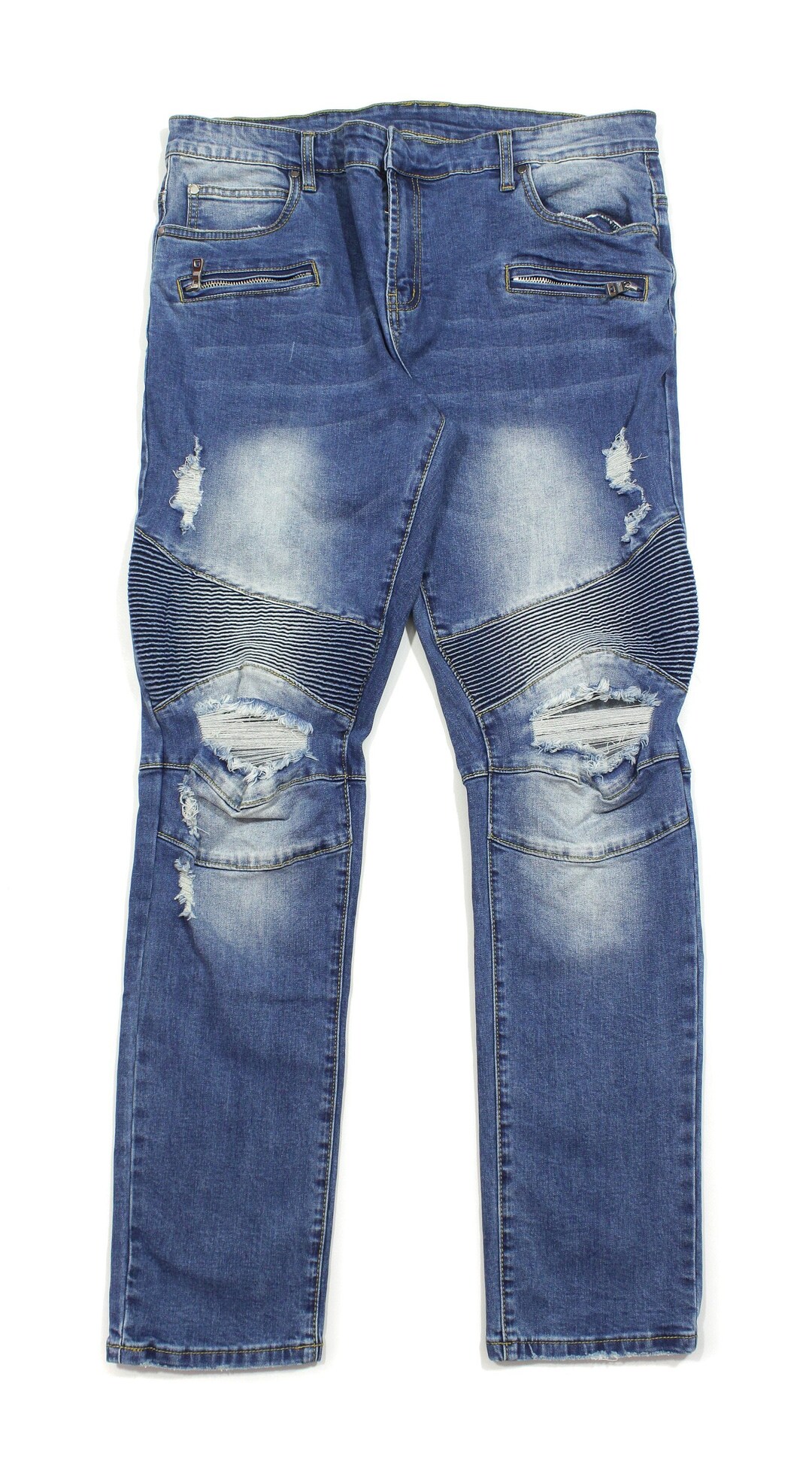 Balmain 00S Biker Jeans Vintage - Etsy