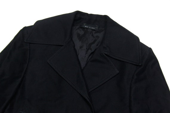 Gucci By Tom Ford Vintage Black Overcoat - image 3