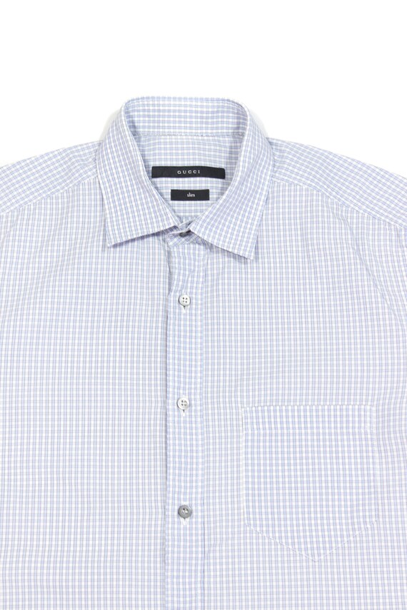 Gucci Tom Ford Era 90S Plaid Shortsleeves Dress S… - image 3