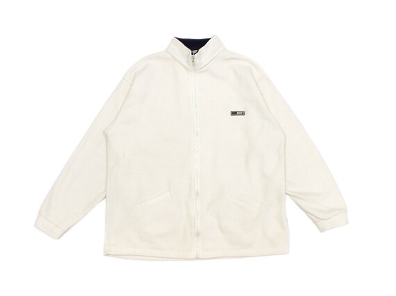 Nike 80S Logo Fleece Jacket Vintage